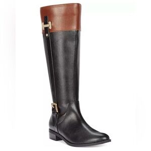 Karen Scott Deliee Riding Boots | Wide Calf | Black & Brown